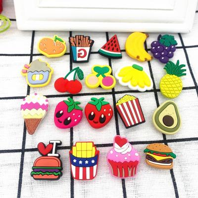 China Custom Designer Sandals Charms Shoe Decorations Accessories Luxury PVC Clog Charms Wholesale for sale