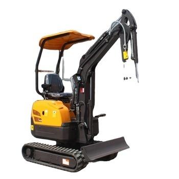 China Farms LM10 0.8 ton 1 ton small crawler excavator with backet for sale