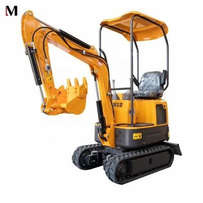 China Elevates Hydraulic Mini Excavator 1000kg Mini Digger Loader Bagger With Competitive Prices Meet CE/EURO 5 Emission for sale