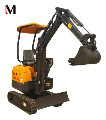 China New Farms Mini Excavator LM16 Mini Excavator Bucket Mini Backhoe Excavator for sale