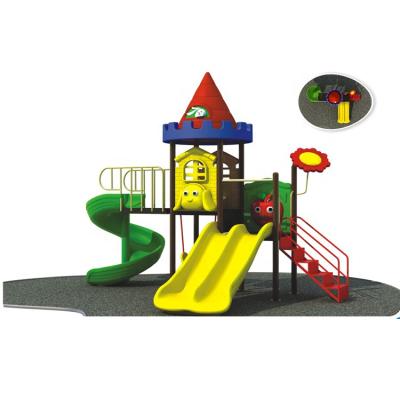 China Outdoor Plastic Playground Slide Park Game Equipment Large Equipment Outdoor Unique Design For Kids for sale