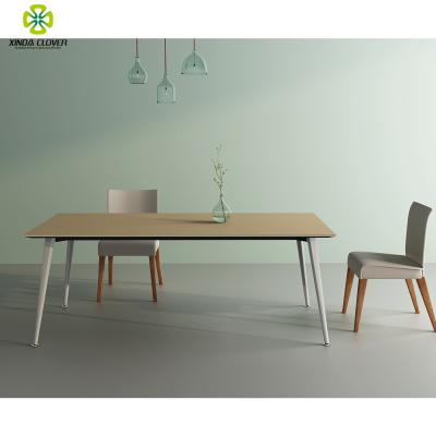 China Modular Modern Design Extendable Conference Table Wooden Meeting Desk for sale