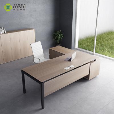 China Table Foldable Modern Luxury Executive Design Office Desk Wooden Executive Desk for sale