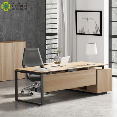 China Modern Design Office Desk Modern Luxury Executive Table Design Wooden Executive Desk for sale