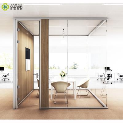 China Modern Foshan Factory Price of Aluminum Dividers Office Wood Partition for sale