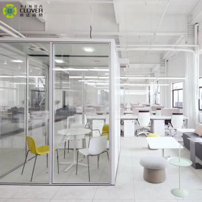 China Soundproof Meeting Nice People Soundproof Meeting Call Privacy Indoor Modern Phone Booth Use In Office for sale