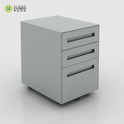 China Modern Design Wholesale Price Office Filing Cabinet Hot Selling Steel Movable Pedestal For Filing Storage for sale