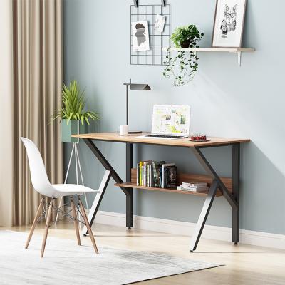 China Simple Extendable Study Desk Industrial Style Writing Folding Small Computer Desk For Home Office for sale