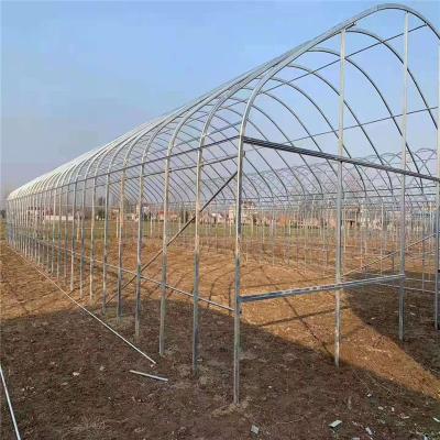 China Stable Structure Easily Assembled Custom Garden Greenhouse 3x3x2m Galvanized Steel Pipe Structure With PE Cover Galvanized Tube Steel Pipe for sale