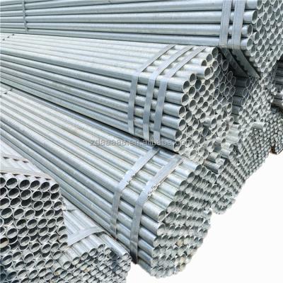 China Structure Pipe ASTM Standard Gi Round Tubes 201 202 304 316 Hot Dipped Galvanized Carbon Steel Q235 Q195 S355 Round Pipe for sale