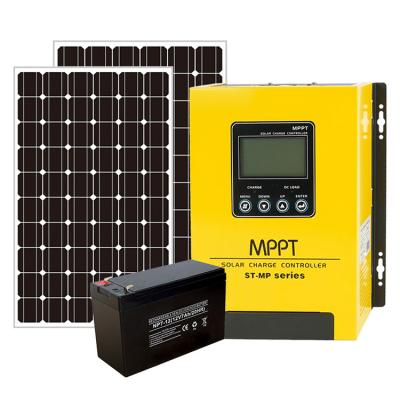 China High Efficiency Charging Method ZHT 20A 40A 60A 80A 100A 12v 24v 48v MPPT/PWM Smart Charging Controller MPPT Solar Charger Controller for sale