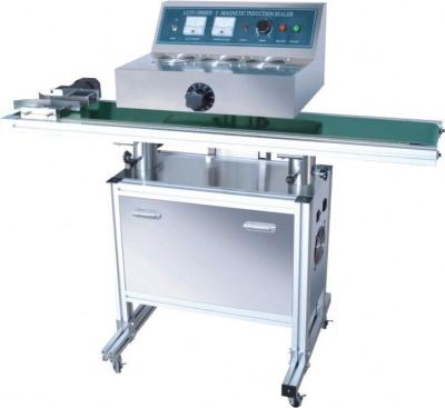 China Food Factory Direct Automatic Continuous Induction Sealer Air Cooling Bottle Aluminum Foil Sealing Machine LGYF-2000BX for sale