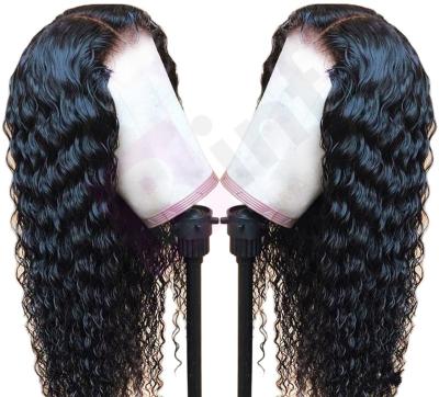 China Body Wave Full Lace Wig HD Lace Wig Undetectable Invisible Hair Deep Wave for sale