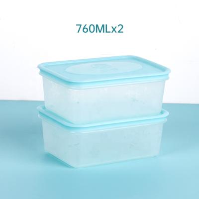 China Viable Smart Mini Fridge Plastic Food Storage Box Container Set Refrigerator Storage Containers With Lids for sale