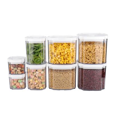 China Size Grade Freshness Preservation Non-Toxic Airtight Kitchen Pantry Storage Containers Food Storage Containers for sale