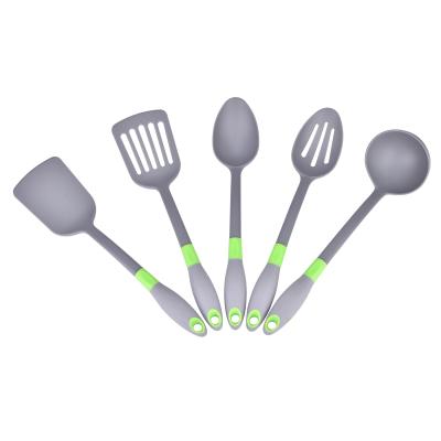 China Sustainable Acceptable Nylon 5 Piece Order Cookware Set For Home Kitchen for sale