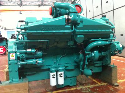 China Heavy Duty 12 Cylinders Cummins Diesel Generator Set 900KW 1125KVA 400 / 230V for sale