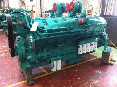 China 1000KW 1250KVA Cummins Diesel Generator Set Smooth Running Forced Water Cooling Cycle for sale