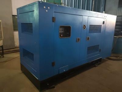 China 24V Electric Start Diesel Standby Generator Silent Type 100KW / 125KVA For Home for sale