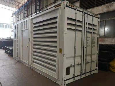 China Geluiddichte Container Diesel Generator, de Op zwaar werk berekende 20ft Reeks van de Containergenerator Te koop