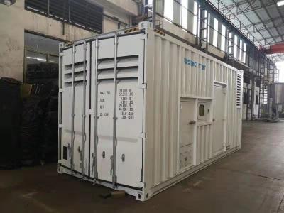 中国 防音商業コンテナに詰められたディーゼル発電機セット800KVA 1800 Rpm 販売のため