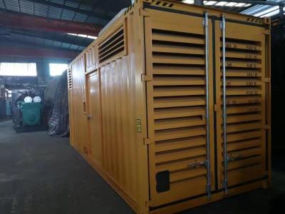 China Water Cooled 750KVA Containerized Diesel Generator Sets AC Three Phase Output for sale