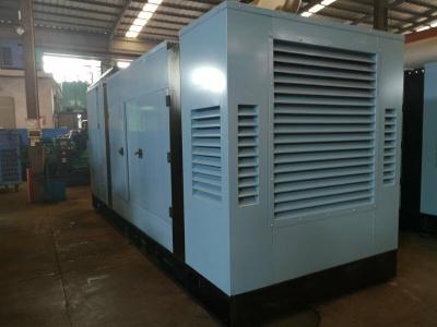 China Big Power Super Silent Dg Set , 500kw 625KVA Diesel Backup Generator Low Noise for sale