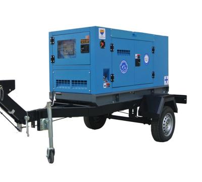 China Water Cooled Mobile Diesel Generator 50KW / 62.5KVA With Cummins Diesel Engine for sale