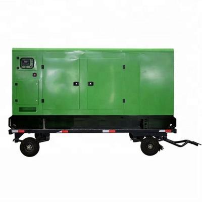 China Trailer Type Mobile Power Generator , 188KVA Emergency Electric Generator for sale