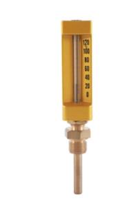 China Indústria bimetálica de vidro do calibre 50mm 100mm da temperatura à venda
