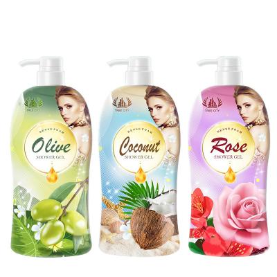 China Bubble Best Price 1380mL Body Wash Private Label Luxury Whitening Shower Gel For Sale for sale