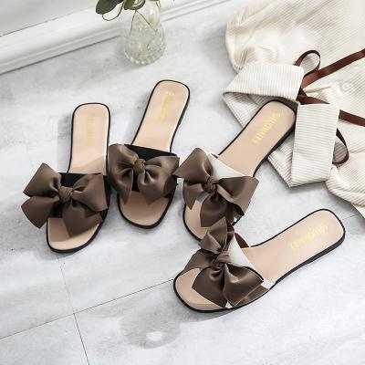 China Fashion Trend New Arrivals Casual Slip On Women's Shoes Fashion Flat Heel Women Sandal Ladies Slippers for sale