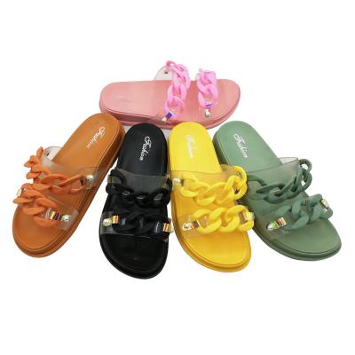 China Summer Fashion Women's Sandals Flat Heel Slippers Fashion Trend New Arrivals Women's Casual Shoes for sale