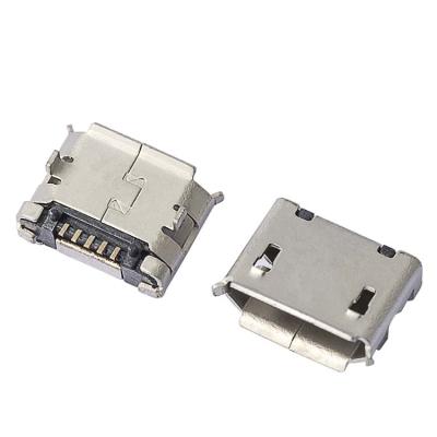 China USB 2.0/B Micro Female Type Connector, DIP Type, 5 Pins USB 2.0/B Micro Female PCB Manufacturer USB 2.0/B Type Connector for sale