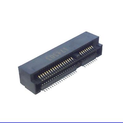 China PCB MINI 52 Pin PCI Connector , PCI Express Connector for sale