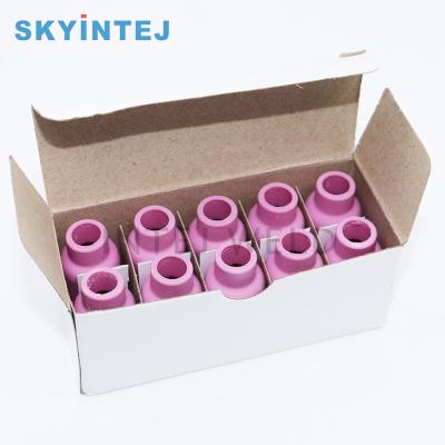 China China Factory QQ300 TIG Welding Parts Alumina Gas Ceramic Lens Welding Cup for sale