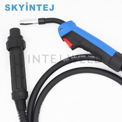 China CO2 Best Selling 15AK Euro Connection 3m Welding Machine Consumables 15AK MIG Torch for sale