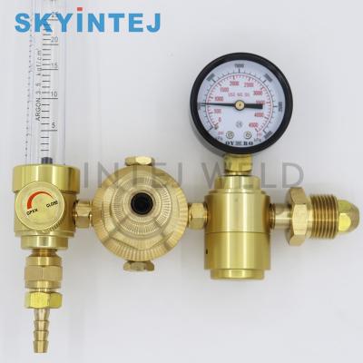 China Skyintej Industrial Heavy Strong Body Use Single Flow Meter Argon Gas Welding Regulator for sale