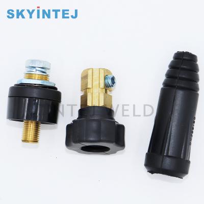 China For Welding Solder Type Male And Female Cable Connector 35-50 Thailand Set for sale