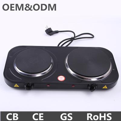 China Adjustable Temperature Hot Plate 2000W With Digital Temperature Control Electric Cooking Heater for sale