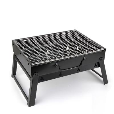 China Portable Carbon Steel Picnic Foldable Camping Charcoal Grill for sale