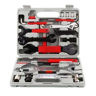 China Steel super all-in-one repair tool in 44 piece bicycle repair kit. Universal bicycle combination kit for riding equipment for sale