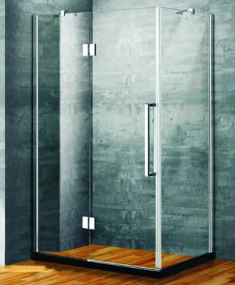 Chine salle de bains, porte de douche, clôture de douche, pièce de douche, verre HS-06 de douche d'acier inoxydable à vendre