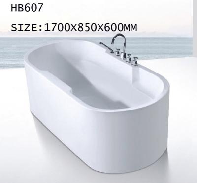 Chine baignoires acryliques, baignoire libre sans robinet, douche HB607 1700X850X600 de main à vendre