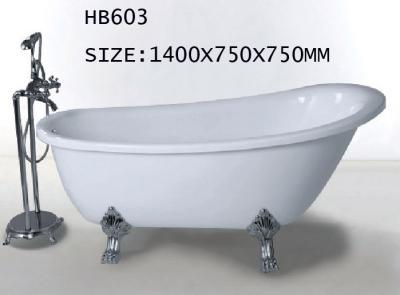 Chine Baignoires, baignoire libre sans robinet, douche HB603 1400X750X750 de main à vendre