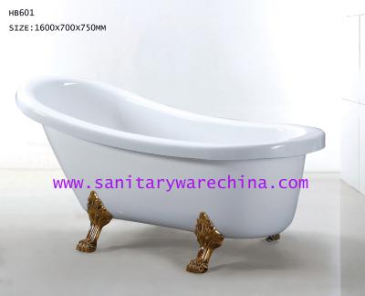 Chine Baignoires, baignoire libre sans robinet, douche HB601 1600x700x750 de main à vendre