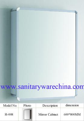 China Aluminum Mirror Cabinet /Home Decoration Furniture H-008 600x800 for sale