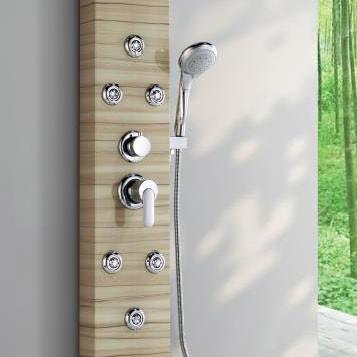 China All Aluminum shower cloumn ,shower panel DB-1524 1600X200X75MM for sale