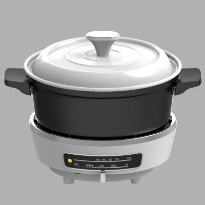 China Easily Cleaned Multi Electric BBQ Grill Frying Pan Electric Grill Hot Pot Cooker for sale