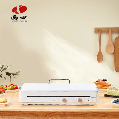 China 2021 New Arrival Muti-function Induction Cooker Dual Burner 2200w Muti-function Induction Cooker For Korean Style Cooking for sale